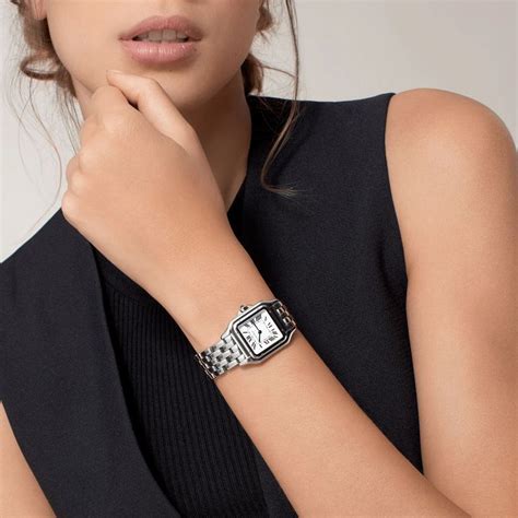 panthere noir cartier|cartier panthere watch women's.